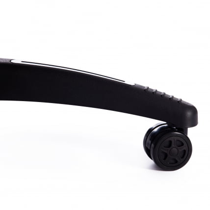 Кресло RACER кож/зам/ткань, металлик/бордо, 36/13_17