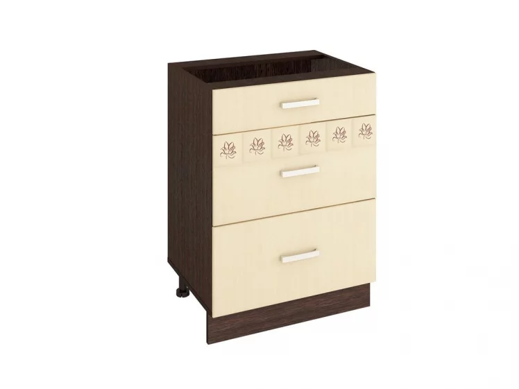 Стол с 3 ящиками (без столешницы) МЕТАБОКСЫ 10.66.2_0