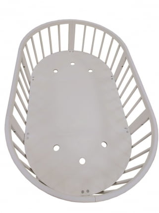 Кровать-трансформер с двумя матрасами и маятником Merry Happy Mini матовая Слоновая кость (3 в 1)_7