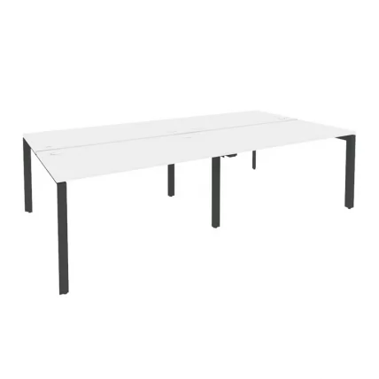 Рабочая станция на П-образном м/к ONIX O.MP-D.RS-4.3.7 Белый Бриллиант/Антрацит_0