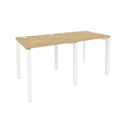 Рабочая станция на П-образном м/к ONIX O.MP-RS-2.0.7 Тиквуд Светлый/Белый_0