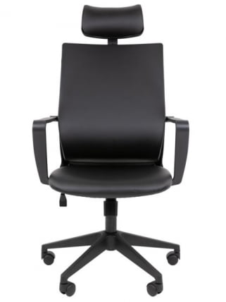 Кресло руководителя Chairman 545 экокожа Черный_9