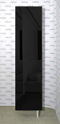 Поворотный шкаф в черном стекле Drive SP Черный_1