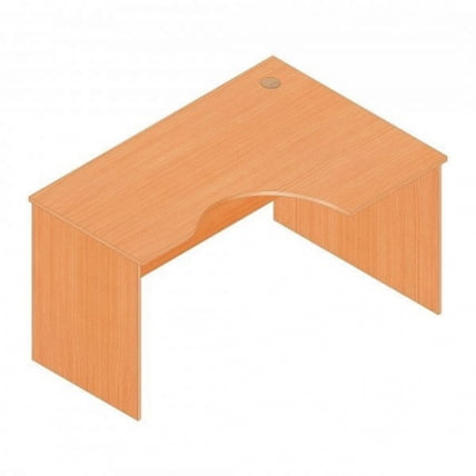 Стол компьютерный угловой Р.СКУ-14 (правый) Дуб Кронберг_0