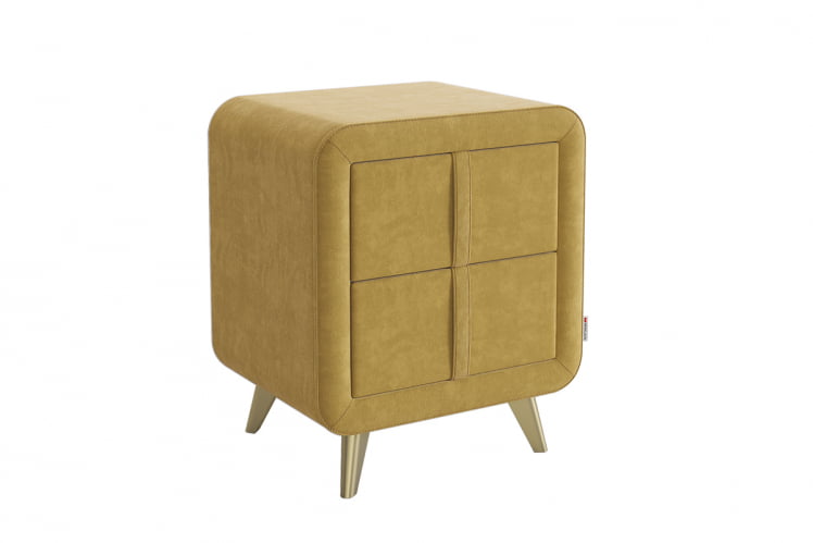 Тумба прикроватная Софи 2 TM-001.2 медовый (велюр)_0