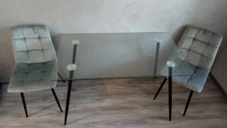 Стол UDT 5003 Прозрачное стекло_1