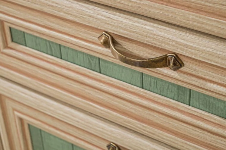 Кухонный гарнитур угловой Кантри №03 Сономе эйч светлая_5