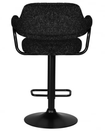 Стул барный ДОБРИН CХАРЛЙ БЛАCК (черный твид (ЛЕО18)) 2 шт / DOBRIN CHARLY BLACK (LEO18))_5