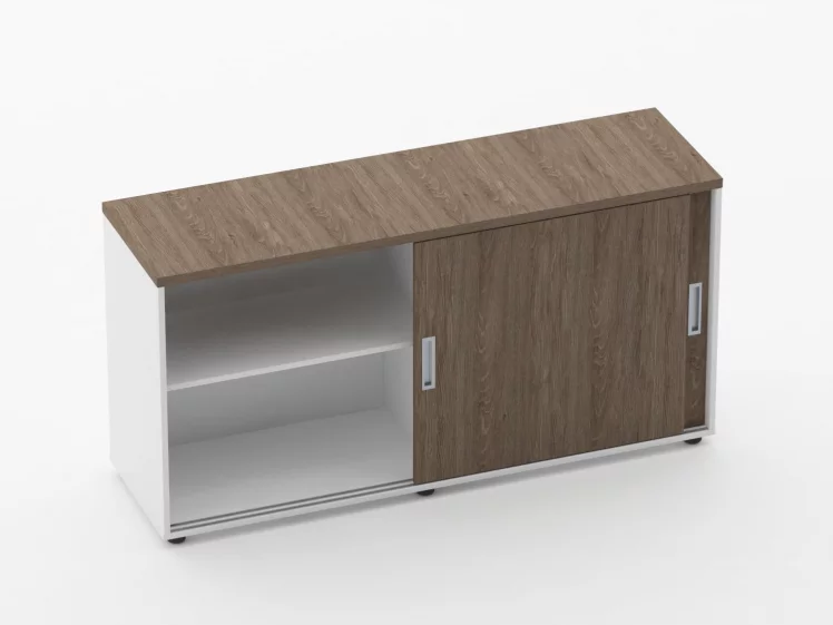 Тумба-купе для рабочего модуля Deka 9.02.145 Дуб Верцаска/Белый_1