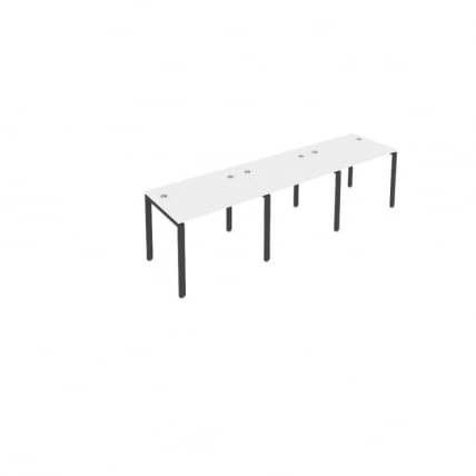 Рабочая станция на 3 раб.места Metal System Б.СМ-3.1 Белый/Антрацит_0