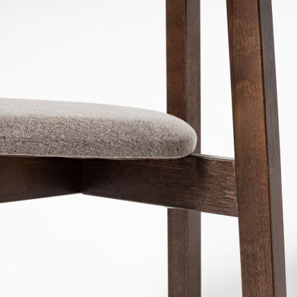 Стул с мягким сиденьем Вега Blue кашемир Орех_3