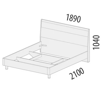 Кровать Тиффани 93.32_4