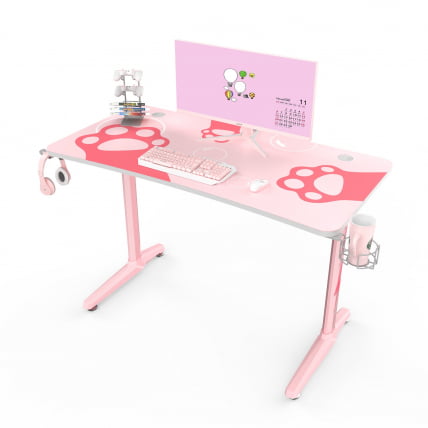 Стол для компьютера (для геймеров) EUREKA GIP 47 Pink_0