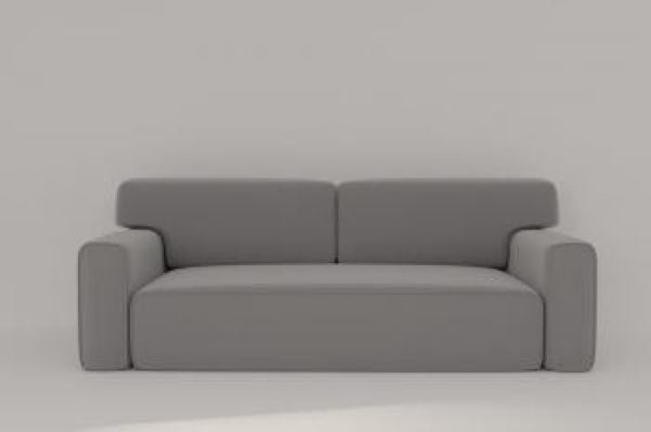 Диван прямой Сандвик (Berhouse) Цвет фасада: Серый велюр; Тип: Прямой; Материал фасада: Металл/Велюр_5