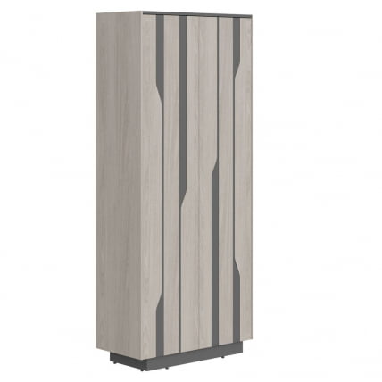 Шкаф для одежды Line СФ-574401 Дуб серый Черный графит_0