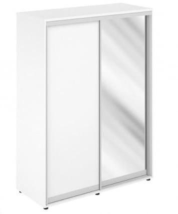 Шкаф-купе высокий с одним зеркалом Sigma SG.717.OD.OD.AL Дуб темный_0