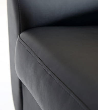 Диван трехместный Наполи Премиум Д3 Санторини 401 (черный) Категория 1_4