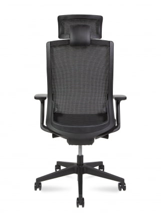 Кресло офисное Руби блэк / Рубй блаcк CХ-312А-Б-ББ / Ruby black CH-312A-B-BB_1