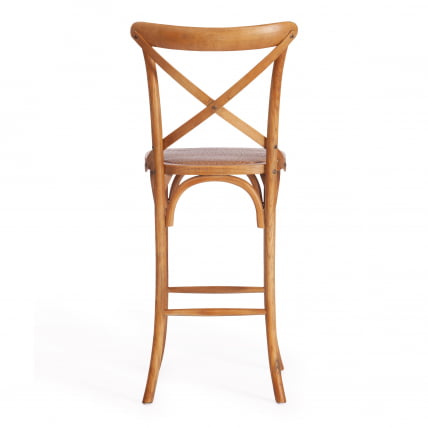 Стул CРОСС БАР (мод.CЕ6002) дерево береза, 49.5*52.5*117, Груша (№3) / CROSS BAR (mod.CE6002)_3