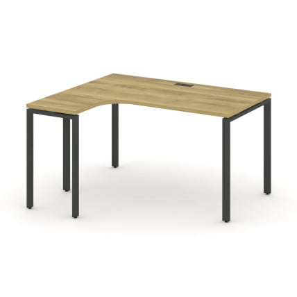 Стол эргономичный левый CONCEPT CN.SA-001(L) Дуб Винченцо Антрацит_0