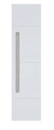 Пенал Палермо Юниор 02 Ясень шимо светлый Белый глянец_1