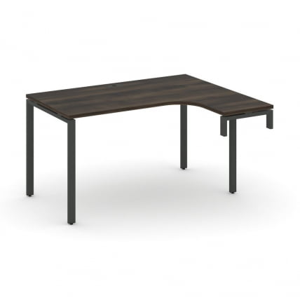 Стол-надставка на опорную тумбу (правый) CONCEPT CN.OSAN-001(R) Дуб Мали Антрацит_0