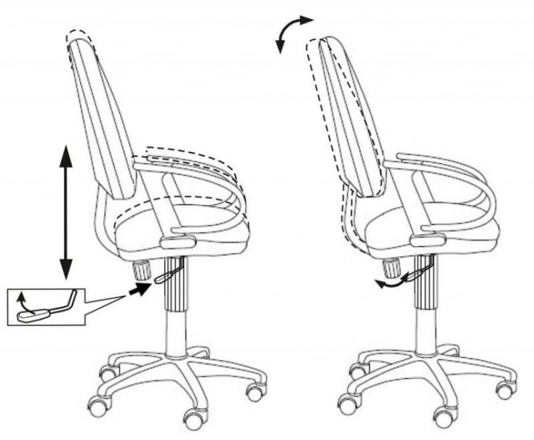 Кресло офисное Бюрократ CH-300 AXSN B_7