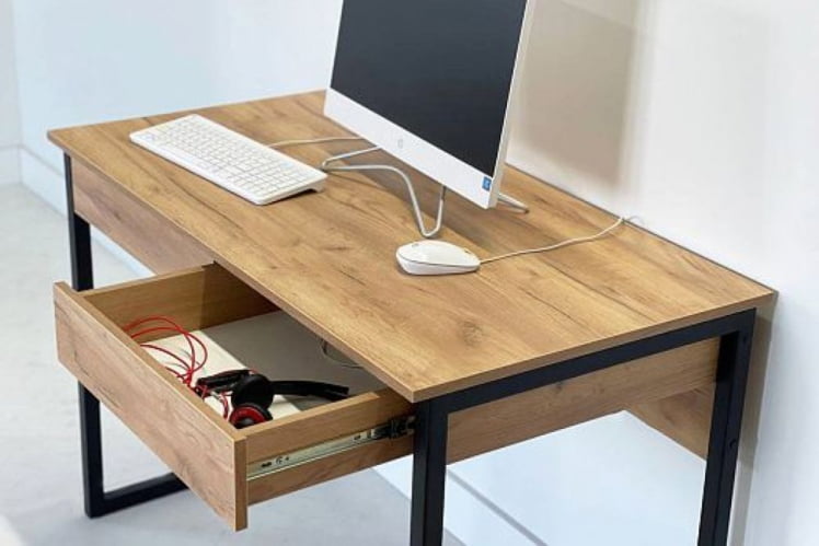 Стол Юниор SMU-01 графит/черный муар_2