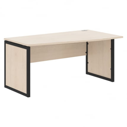 Стол письменный правый XTEN-QP XQPCT 169 R Бук Тиара Антрацит_0