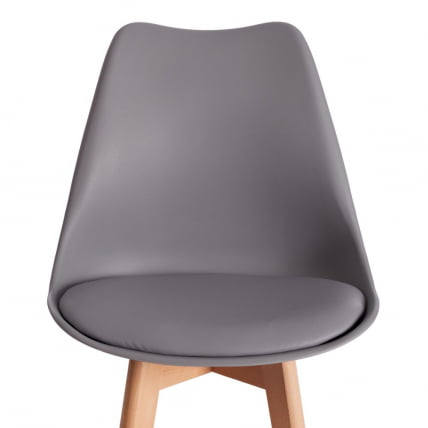 Стул барный TULIP BAR (mod. C1014H-1) / 2 шт. в упаковке пластик/дерево, 42 х 47,5 х 104 см, Grey (серый) 92717 / натуральный_6