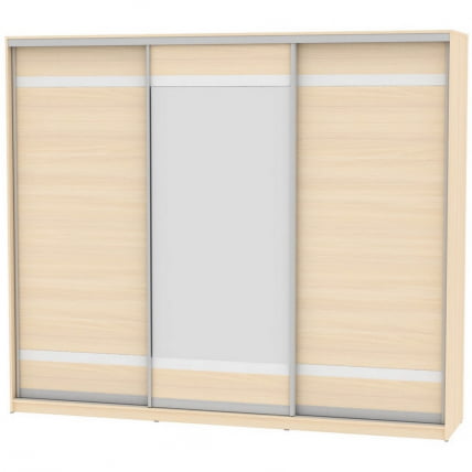 Шкаф-купе B-220х270х60-1(ДМ-D9D10D9)_0