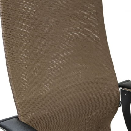 Кресло руководителя BRABIX PREMIUM Ultimate EX-801 хром Черное/коричневое_12