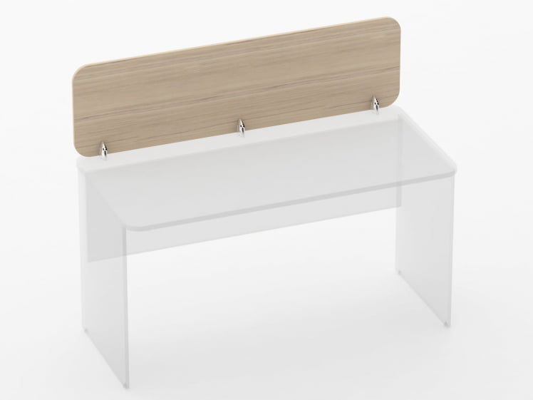 Экран разделительный прямой Glassy 5.14.14 Венге_0