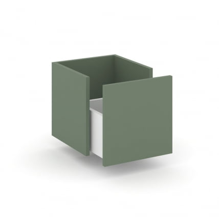 Вставка в надставку - один ящик+ЗС CONCEPT CN.NP-001 Кобо Белый бриллиант_0