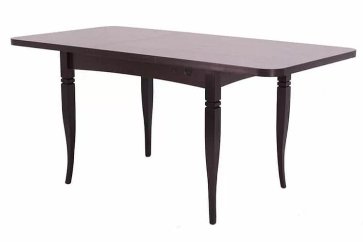 Стол раскладной Ялта-2 с резными опорами Венге Анкор темный_3