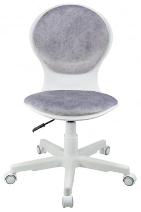 Кресло 1139 FW PL White велюр Bliss 09 аметист_1