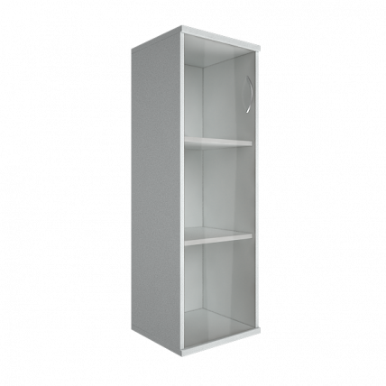 Шкаф средний узкий левый Riva А.СУ-2.4 Л Белый_0