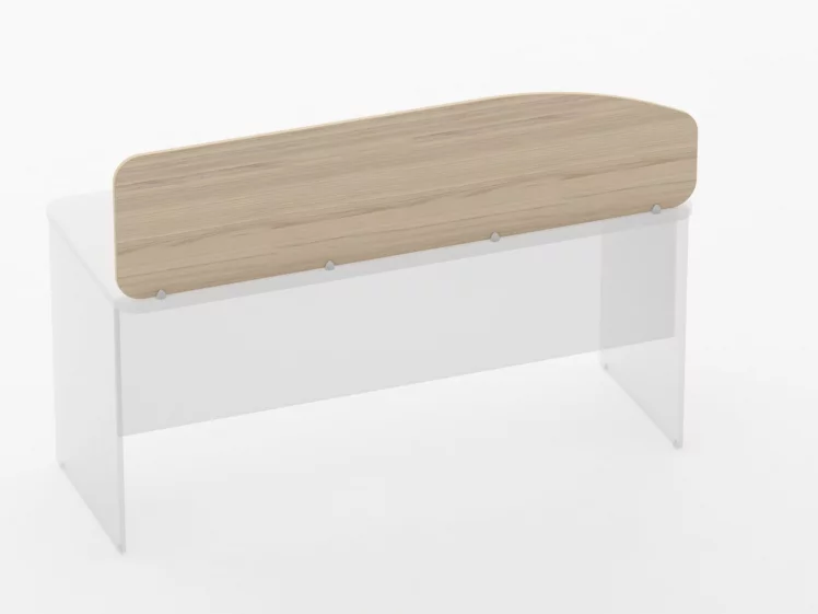 Экран разделительный Glassy 5.12.16 Венге_1