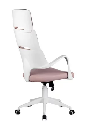 Кресло оператора Riva Chair SAKURA (белый пластик) Розовый_3