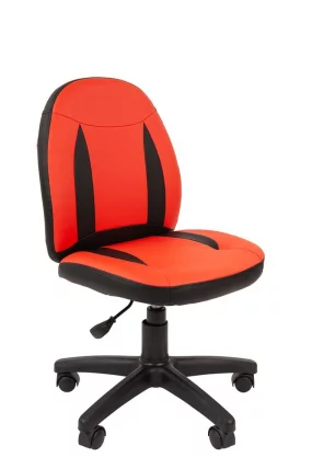 Детское кресло CHAIRMAN KIDS 122 Черный-красный_0