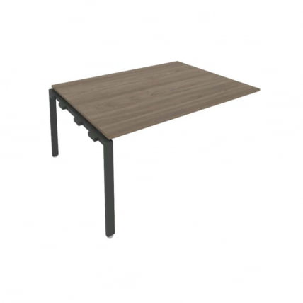 Проходной наборный элемент переговорного стола Metal System Б.ППРГ-4 Вяз/Антрацит_0