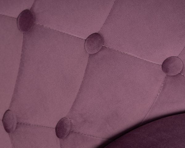 Стул барный ДОБРИН ДЖОСЕПХ БЛАCК (пудрово-сиреневый велюр (МДЖ9-52)) 2 шт / DOBRIN JOSEPH BLACK (MJ9-52))_7