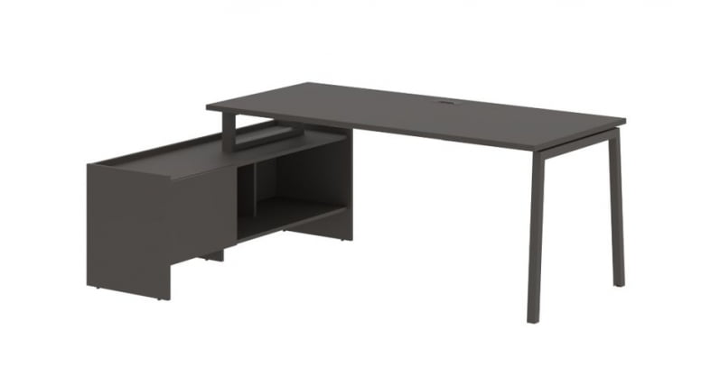 Стол с тумбой EDIS ELCT 19814 Мокко_0