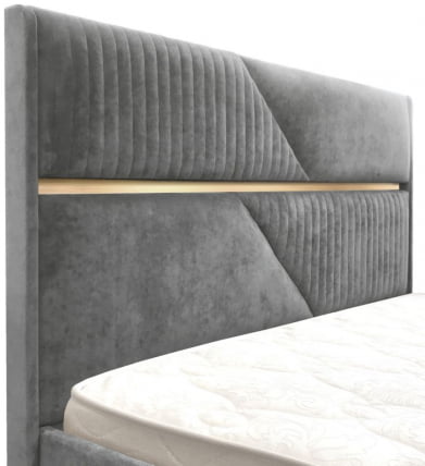 Кровать с подъемным механизмом Монако 902.21 Оникс Десерт серый_1