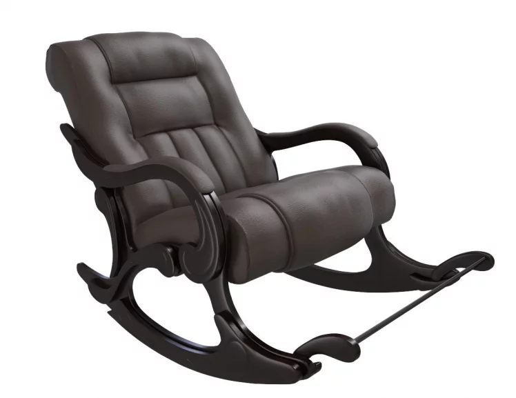 Кресло-качалка Кемпинг Родос экокожа Венге_0