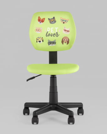 Кресло компьютерное детское ЛОЛО Pet Lover зеленый_5