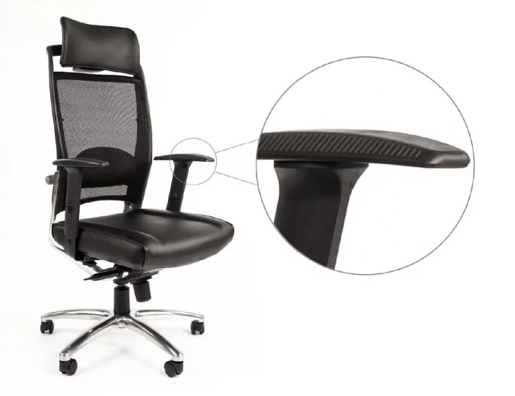 Кресло руководителя CHAIRMAN Ergo 281 Черный (Л)_1