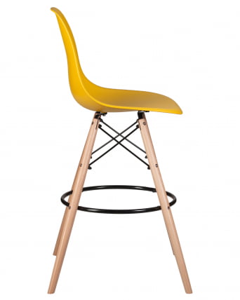 Стул барный ДОБРИН ДСВ БАР Горчичный Й-03 / DOBRIN DSW BAR Y-03_2