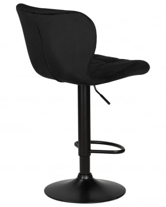 Стул барный DOBRIN BARNY BLACK (черный велюр (MJ9-101))_3