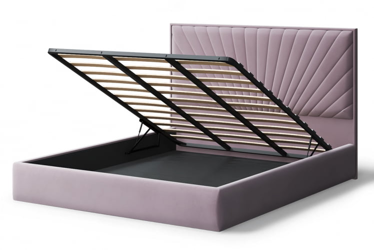 Кровать Леона, 2000*1800 мм, лиловый_2